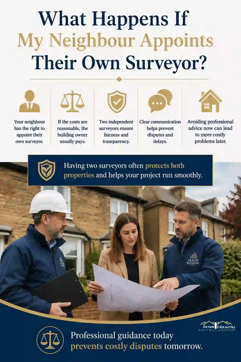 What Happens If My Neighbour Appoints Their Own Surveyor Preston?